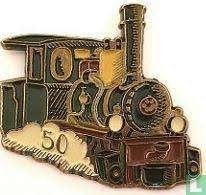 Efteling 50 jaar stoomtrein maatschappij (Nieuw), Verzamelen, Ophalen, Nieuw, Button of Speldje