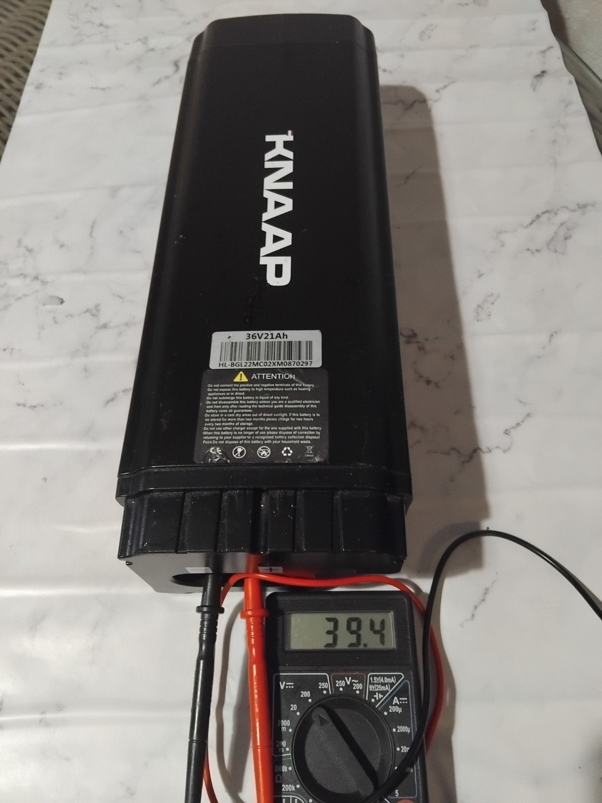 Knaap 36V 21Ah E-bike Accu - Goede Conditie, Zo goed als nieuw
