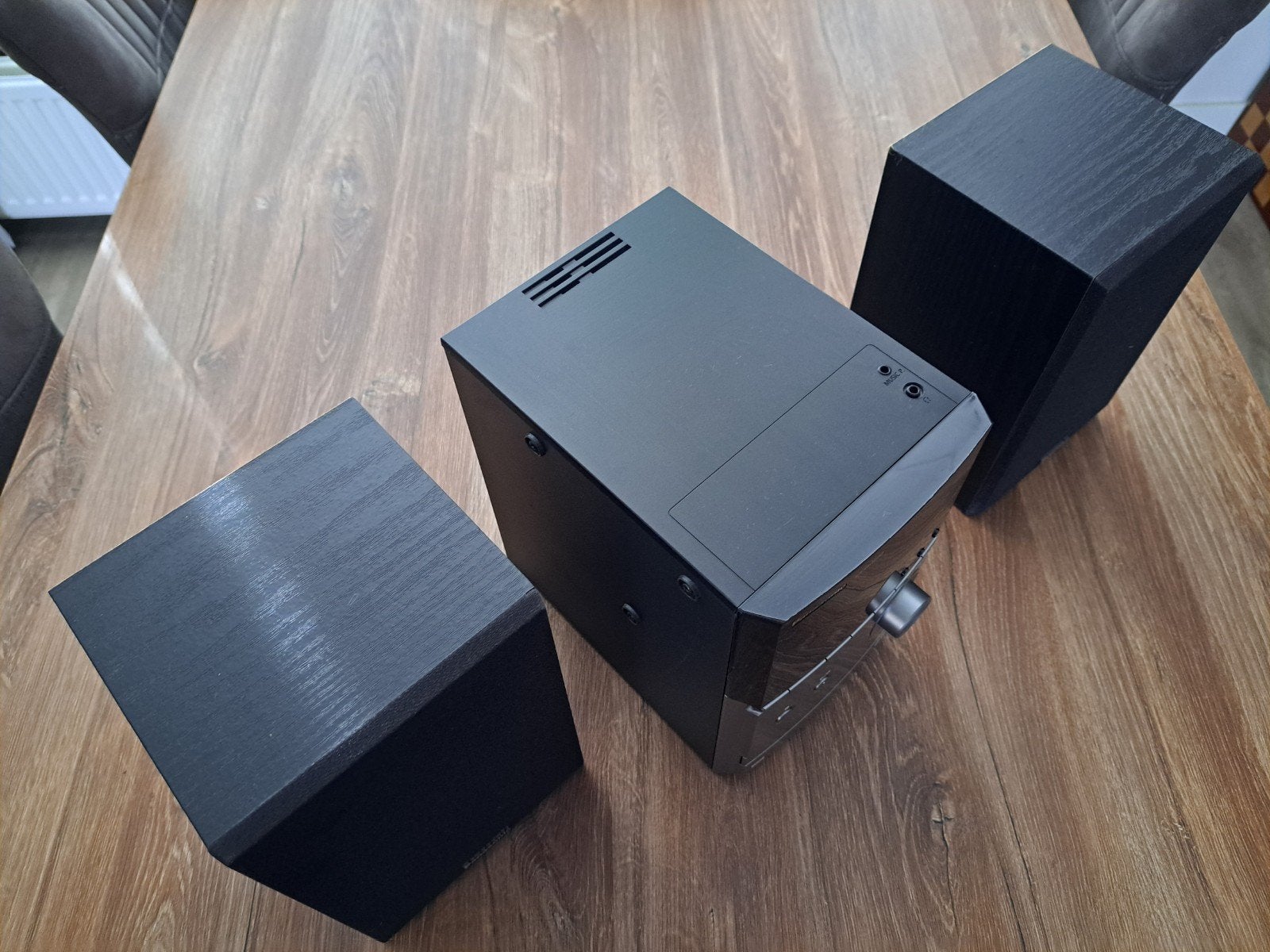 Panasonic SA-PM200 Microset met CD-speler, Radio en Speakers, Ophalen of Verzenden, Zo goed als nieuw, Cd-speler, Microset