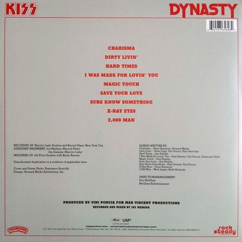 Kiss – Dynasty | LP, Beschermende buitenhoes, Ophalen of Verzenden, Nieuw in verpakking