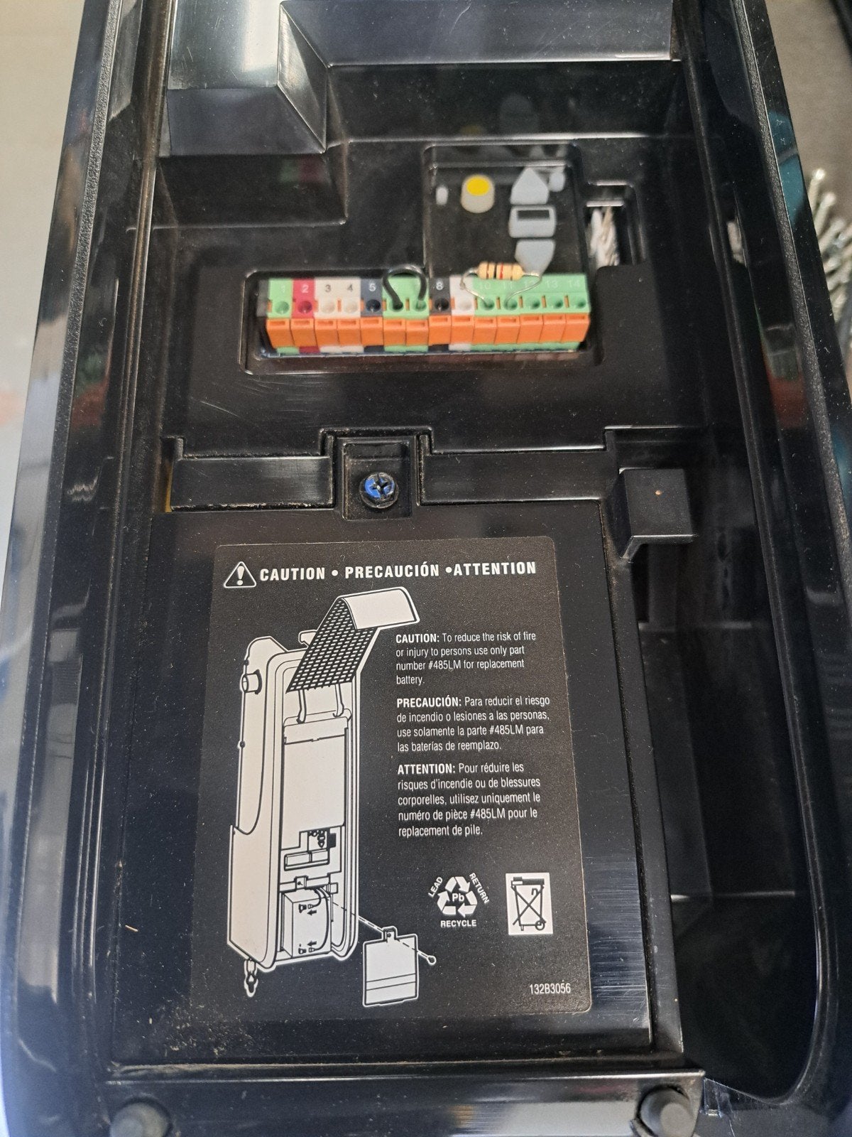 Gebruikte garagedeuropener LiftMaster met afstandsbedieninge, Doe-het-zelf en Verbouw, Deuren en Horren, Gebruikt, Garagedeur