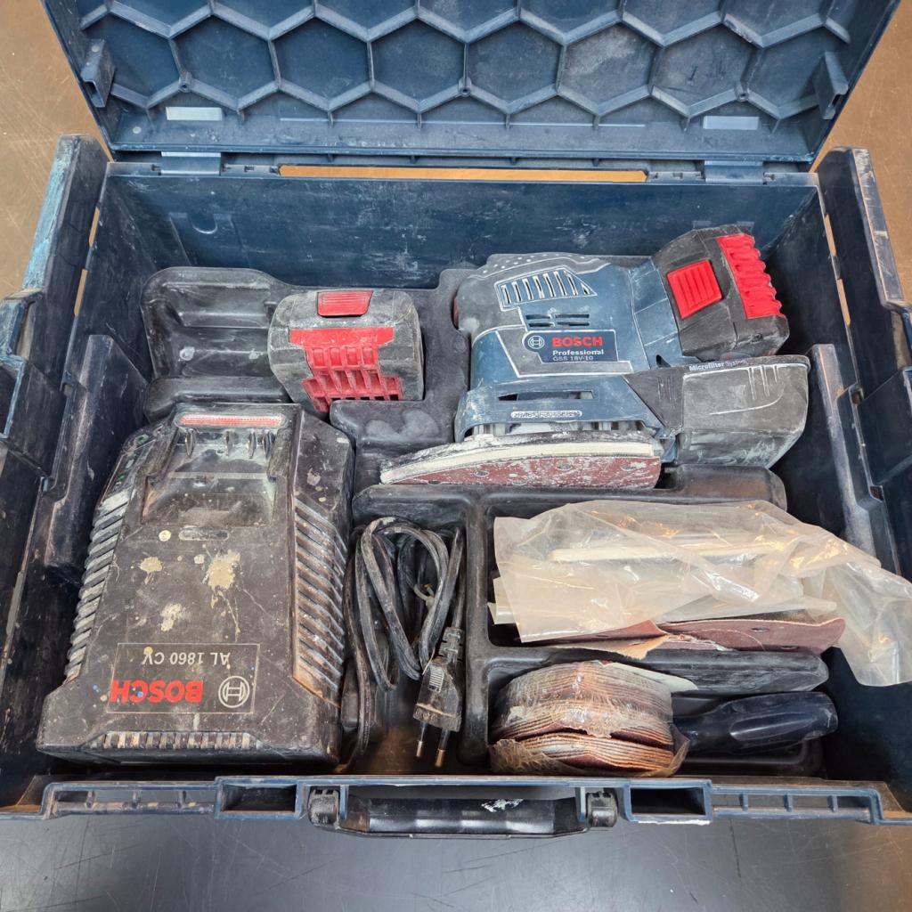 BOSCH GSS 18V-10 3-in-1 Multischuurmachine Set In L-Boxx, Bosch, Zo goed als nieuw, Support@bosch.com, Robert Bosch GmbH
Robert-Bosch-Platz 1
70839 Gerlingen-Schillerhöhe
Germany