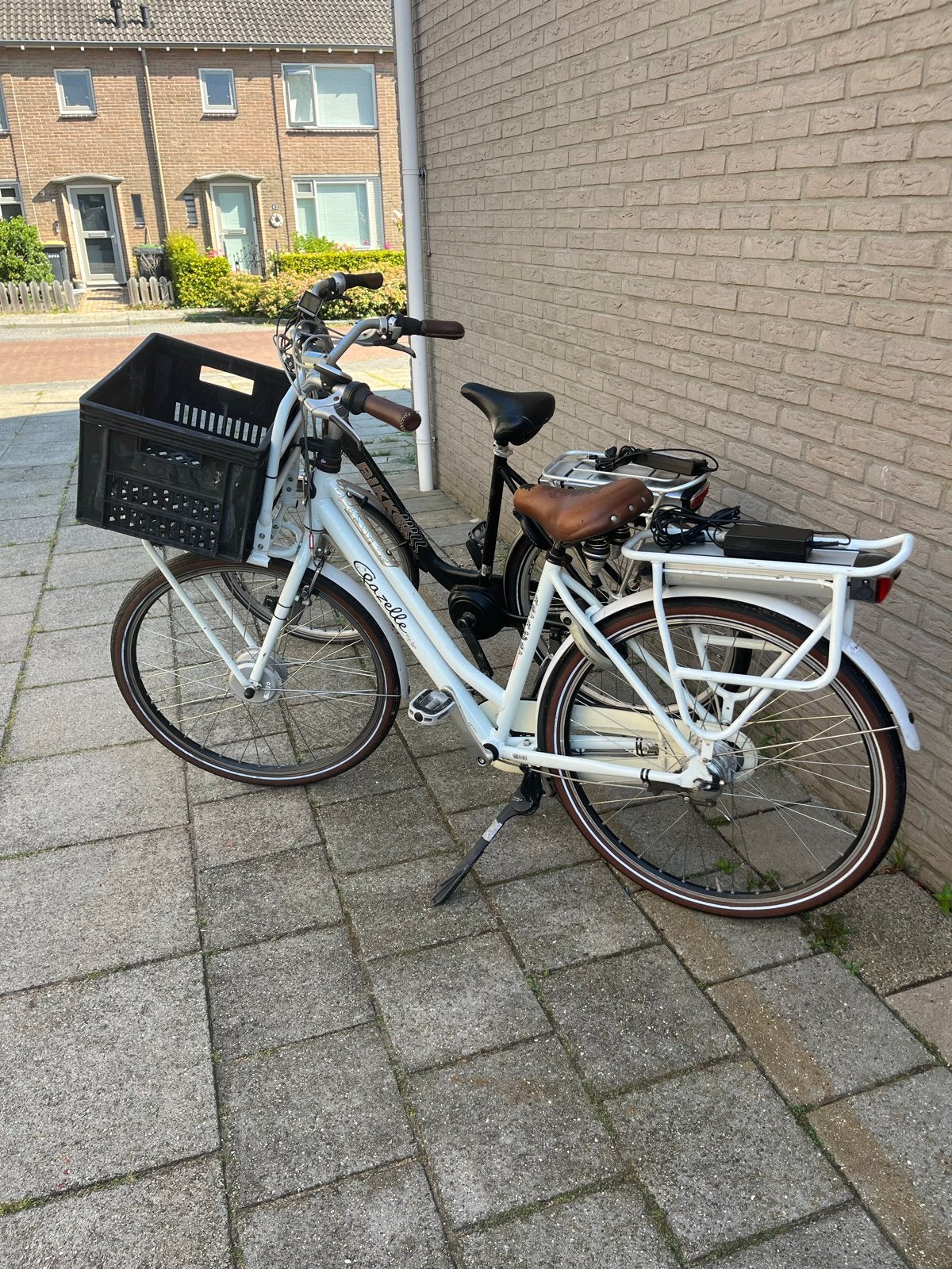 Gazelle en Brikk elektrische fietsen - Gebruikt, Fietsen en Brommers, Elektrische fietsen, Gebruikt, Gazelle, 51 tot 55 cm, 30 tot 50 km per accu
