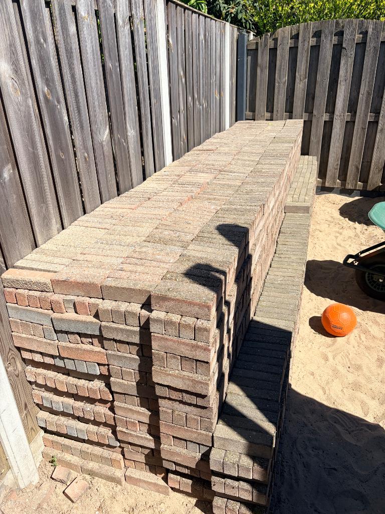 Betonwaaltjes 30-40m2, Ophalen, Overige materialen, Gebruikt, Overige typen
