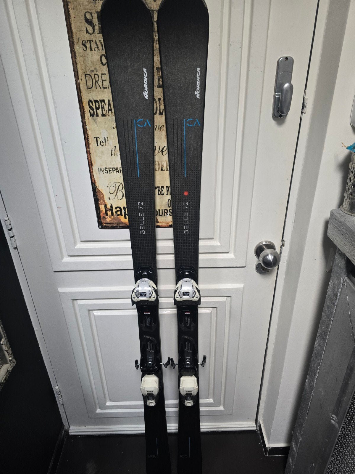 168cm NORDICA BELLE 72 CA  DAMES TOP ALL ROUND CARVE SKI, 160 tot 180 cm, Ophalen of Verzenden, Zo goed als nieuw, Carve