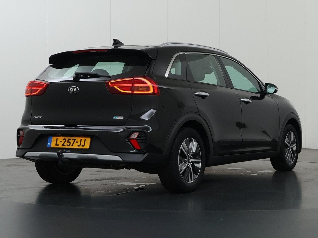 Kia Niro 1.6 GDi Hybrid DynamicLine | Trekhaak | Navigatie |, Auto's, Kia, Gebruikt, Euro 6, 2 kWh, Leder en Stof