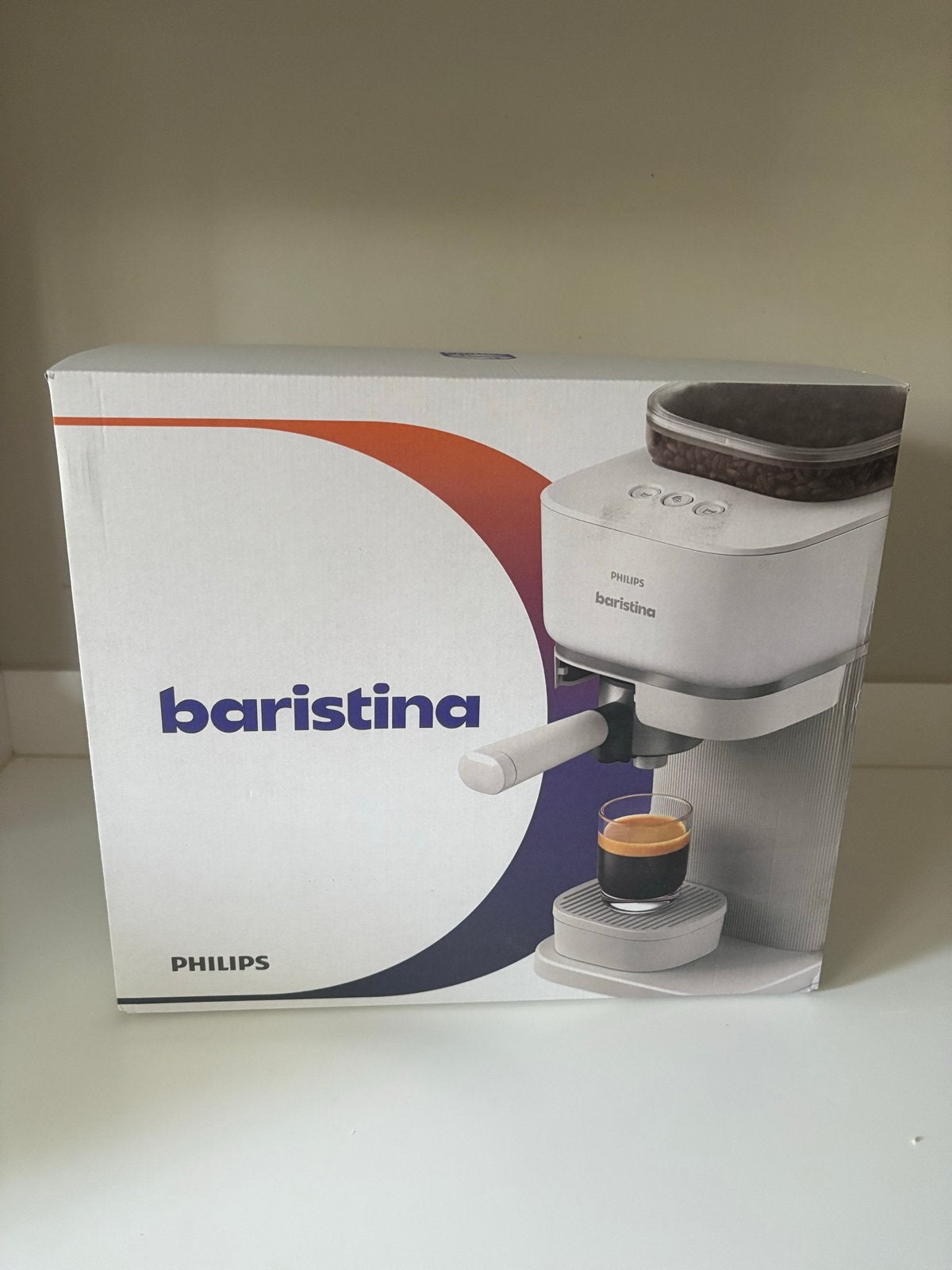 Philips Baristina Espressomachine - Nieuw in doos, Witgoed en Apparatuur, Koffiezetapparaten, Afneembaar waterreservoir, Espresso apparaat
