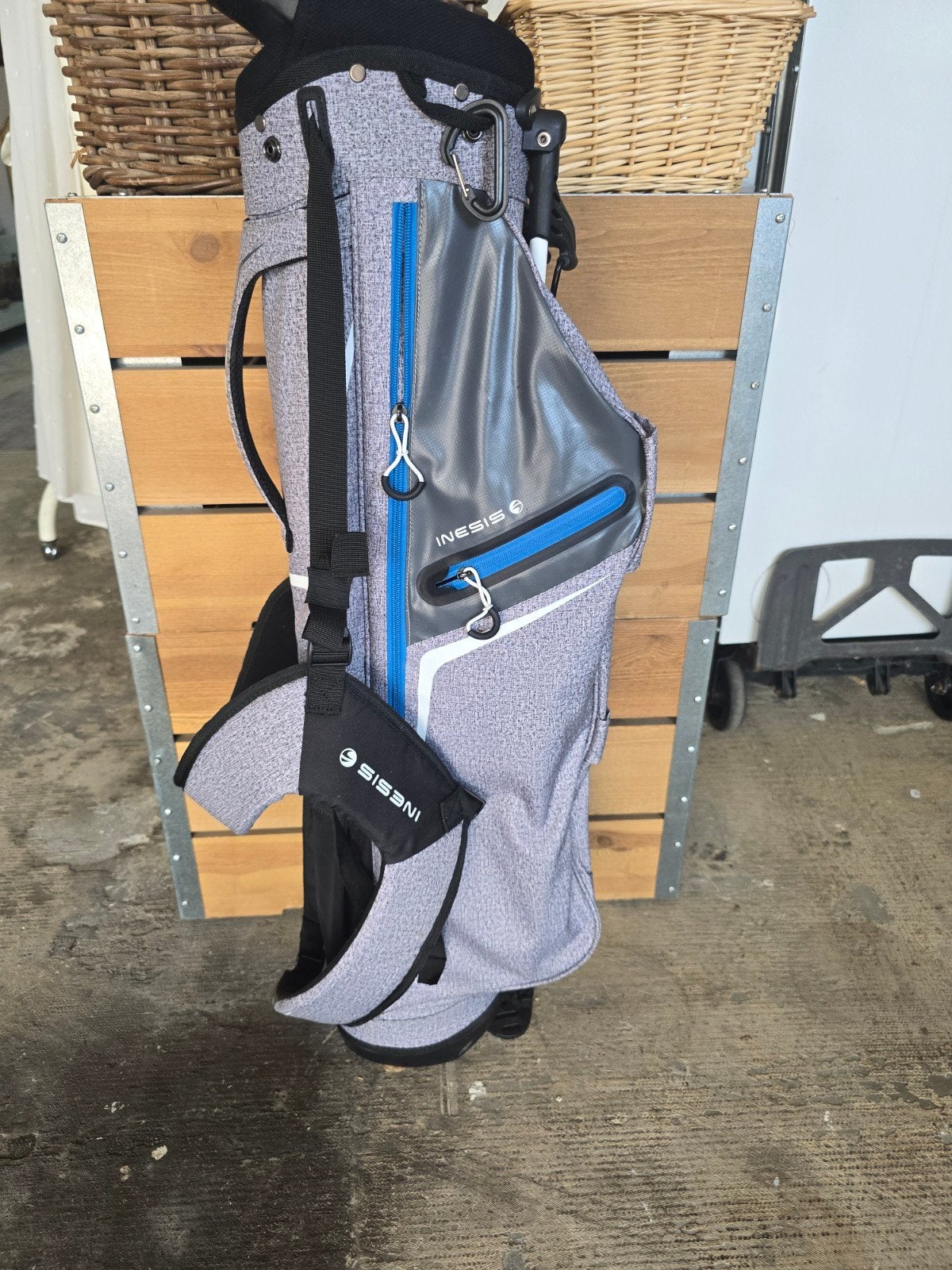 Inesis golf draagtas - Zo goed als nieuw, Overige merken, Inesis, Onbekend, Ophalen of Verzenden