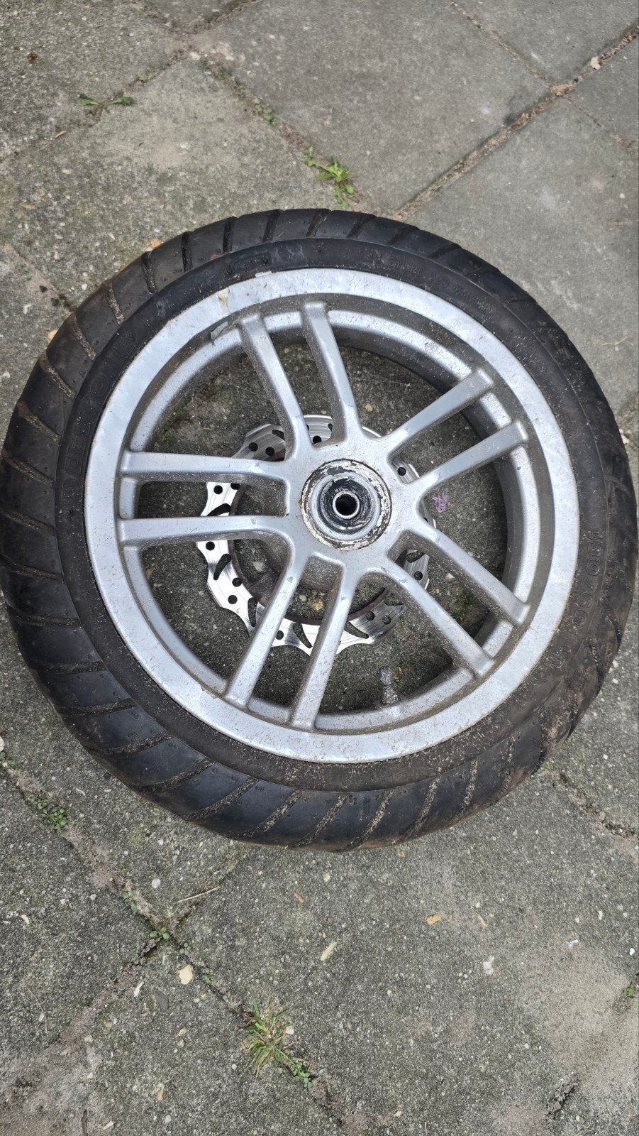 Peugeot speedfight 3 Scooter Voorwiel met Band en Remschijf, Ophalen, Gebruikt, Overige typen, Peugeot