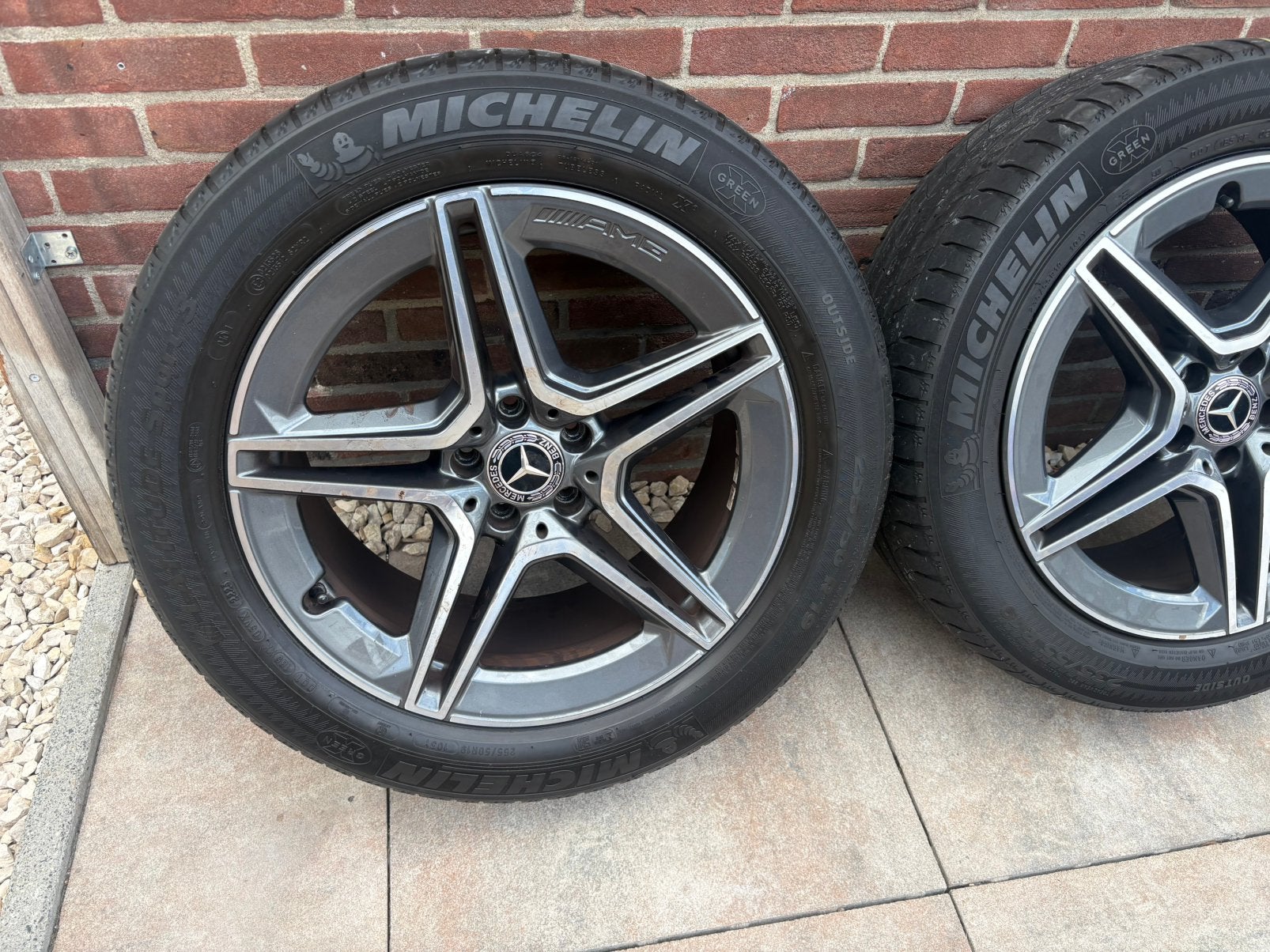 Glc amg. 19 inch zgan orgineel breed set, Ophalen of Verzenden