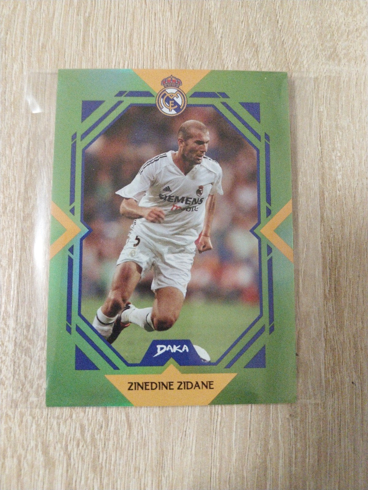 Zinedine Zidane Real Madrid Spelerskaart 099/199, Ophalen of Verzenden, Zo goed als nieuw, Buitenlandse clubs, Spelerskaart