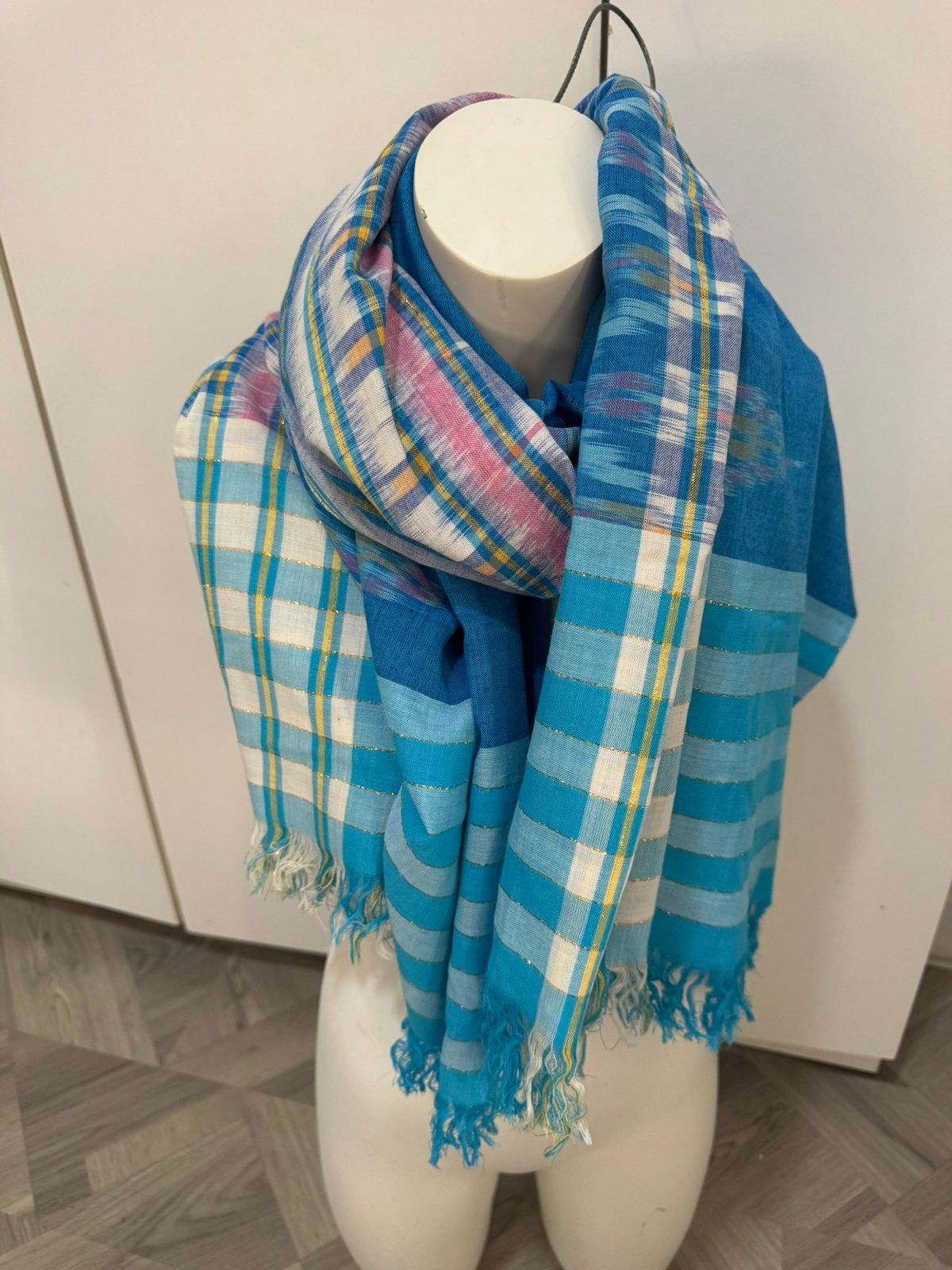 Sjaal 100% katoen, Verzenden, Nieuw, Maat 46/48 (XL) of groter, Sjaal