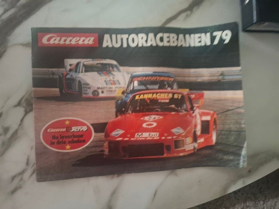 Carrera Racebaan Folder 1979 - Zeldzaam Verzamelobject, Ophalen of Verzenden, Gebruikt
