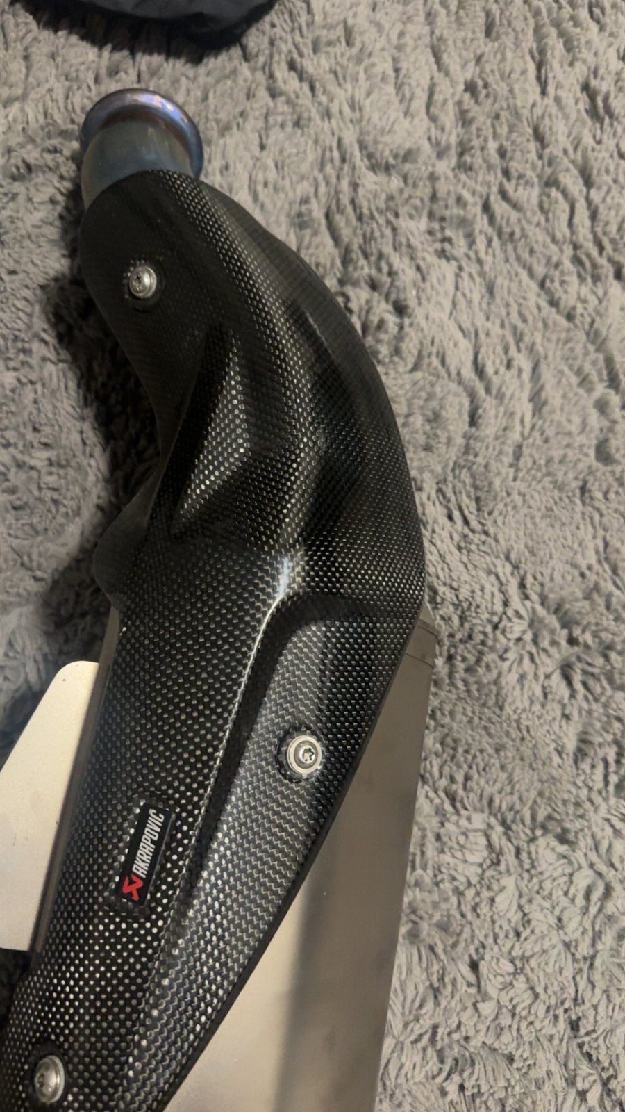 Akrapovic uitlaat voor KTM 790-890 Duke, Ophalen of Verzenden, Gebruikt
