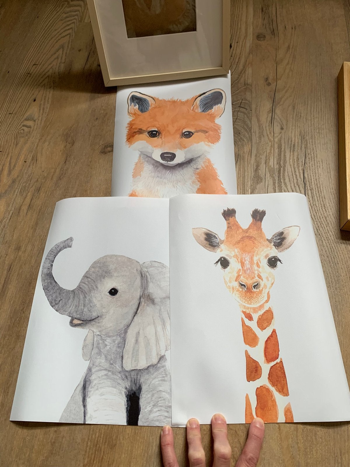 IKEA lijst met 3 posters, Ophalen of Verzenden, Zo goed als nieuw, Wanddecoratie