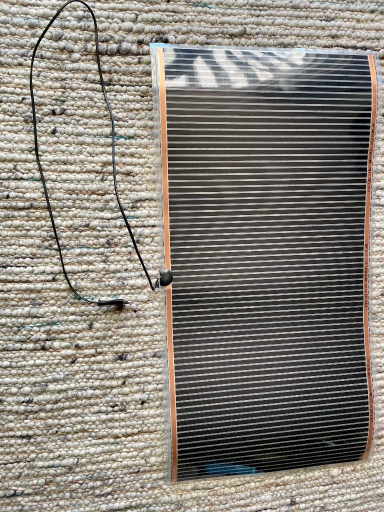 Vloerverwarmingsmat/tapijtverwarming 100x52 voor Caravan, Ophalen, Nieuw