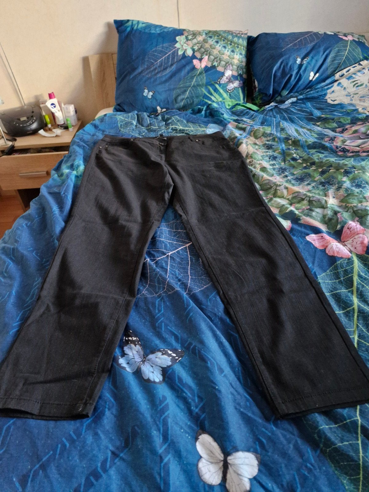 Zwarte broek maat 48
Nieuw, Ophalen of Verzenden, Nieuw, Maat 46/48 (XL) of groter, Zwart