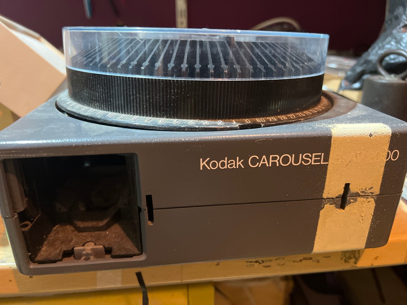 Vintage Kodak Carousel Diaprojector -av 2000, Ophalen of Verzenden, Gebruikt