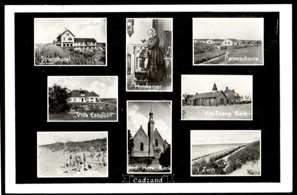 Oude Ansicht - Cadzand - 1964 - ZL., Ophalen of Verzenden, 1960 tot 1980, Gelopen, Zeeland