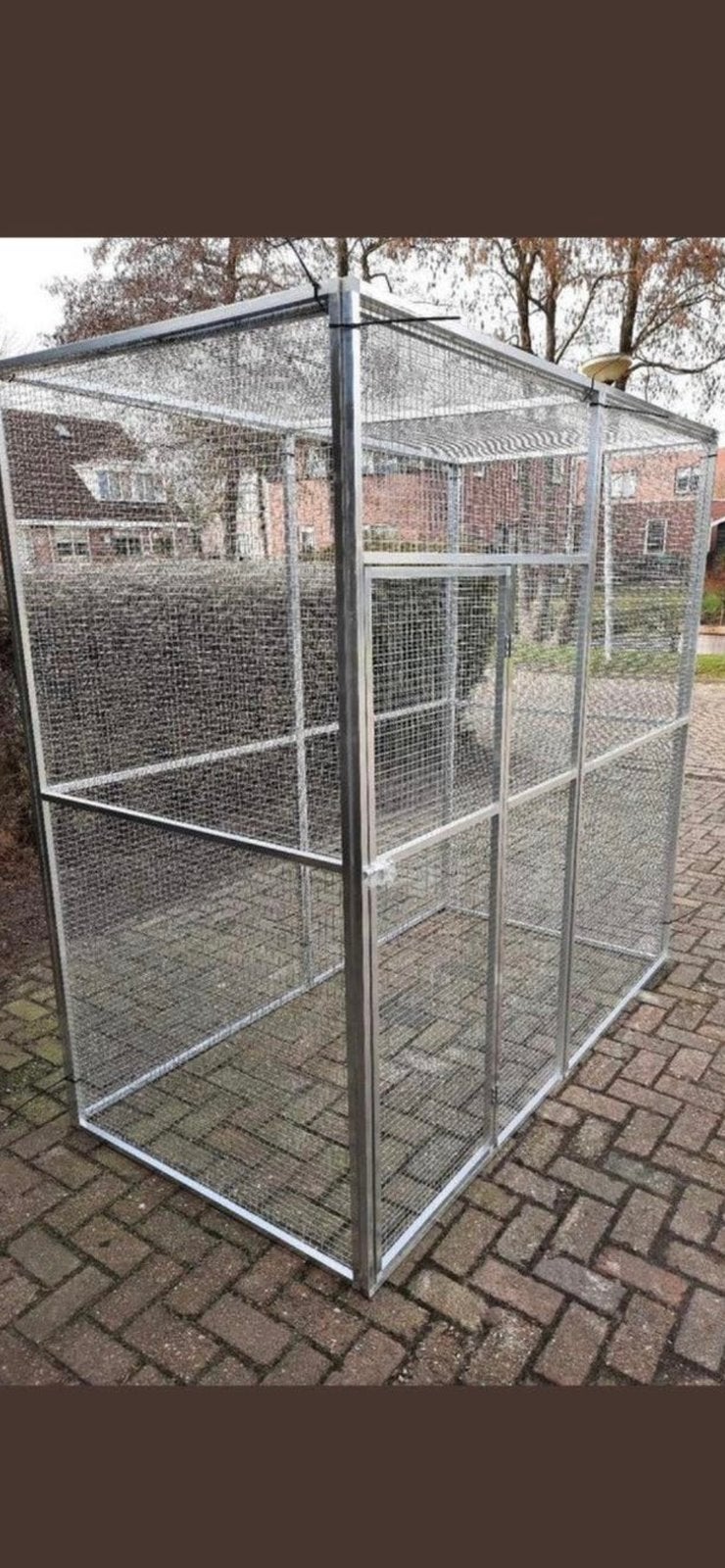 Aluminium ren, Ophalen, Zo goed als nieuw, Aluminium, Volière