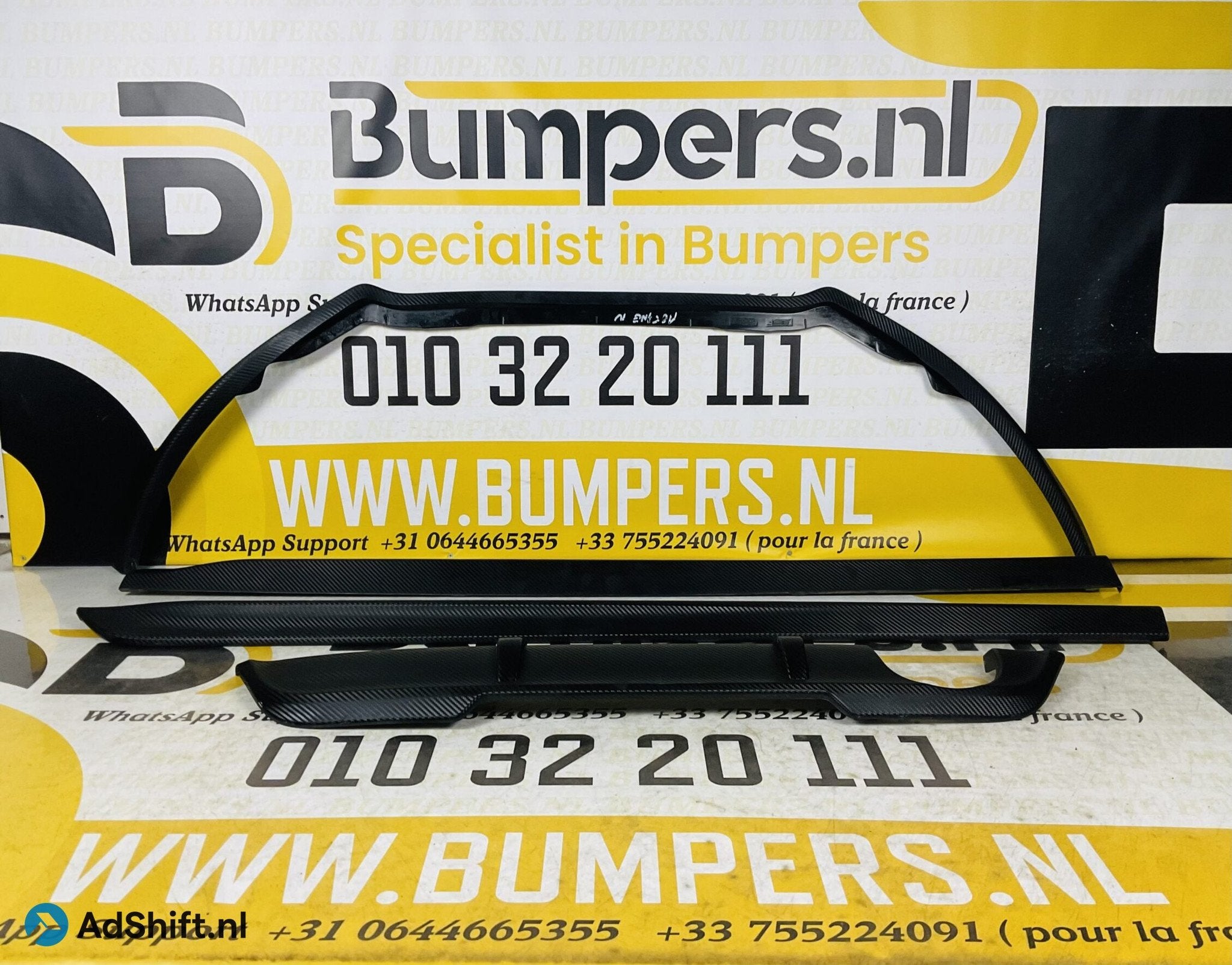 Bumper Spoiler Set Renault Megane 4 2016-2021 Body Kit Sport