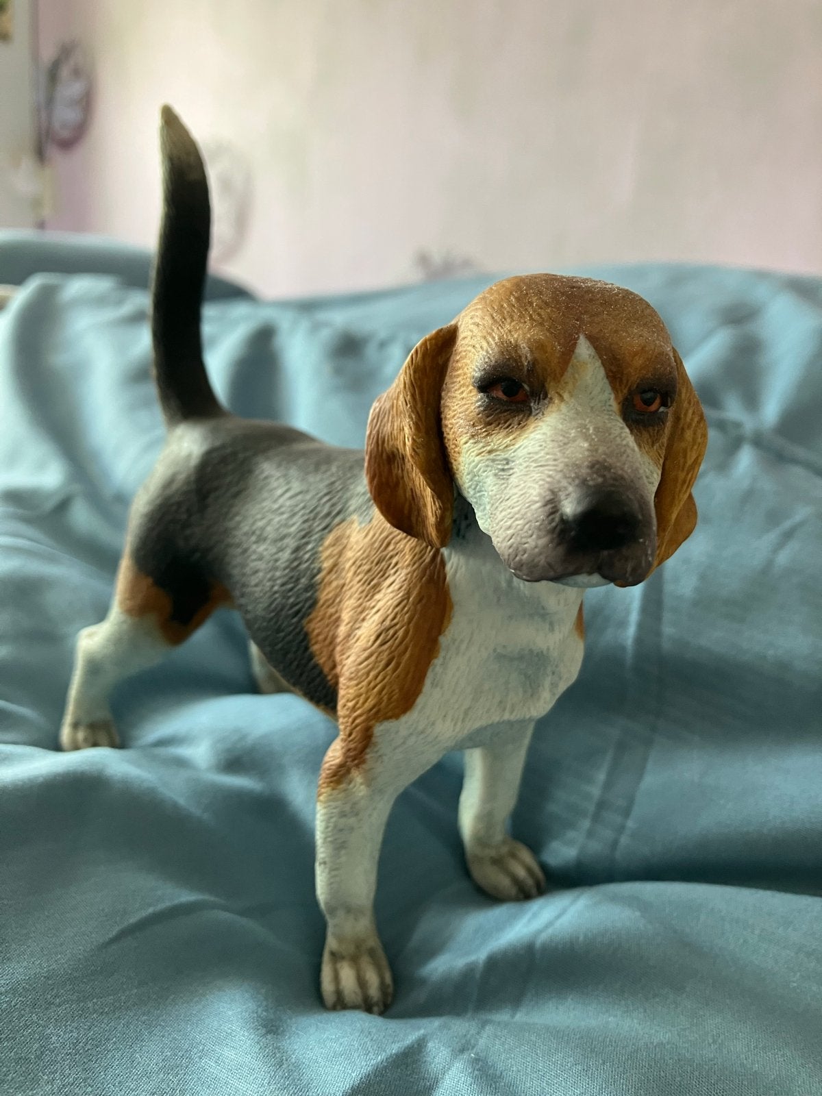 Honden beeldjes - Beagle, Jack Russell, Husky, Border Collie, Ophalen, Zo goed als nieuw, Hond of Kat, Beeldje of Figuurtje