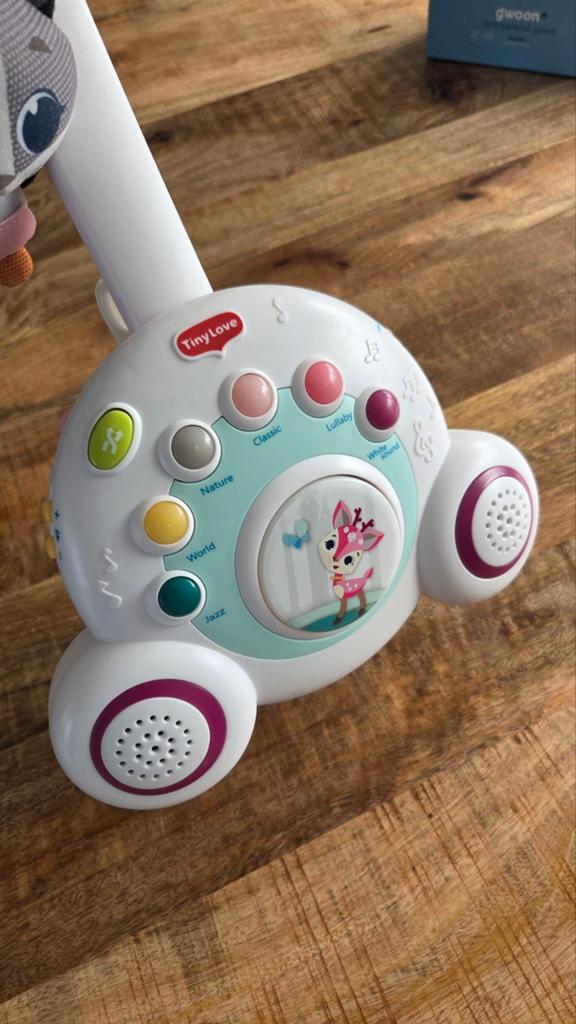 Tiny Love Mobiel met muziek en licht, Kinderen en Baby's, Speelgoed | Babyspeelgoed, Ophalen, Gebruikt, Mobiel, Met licht
