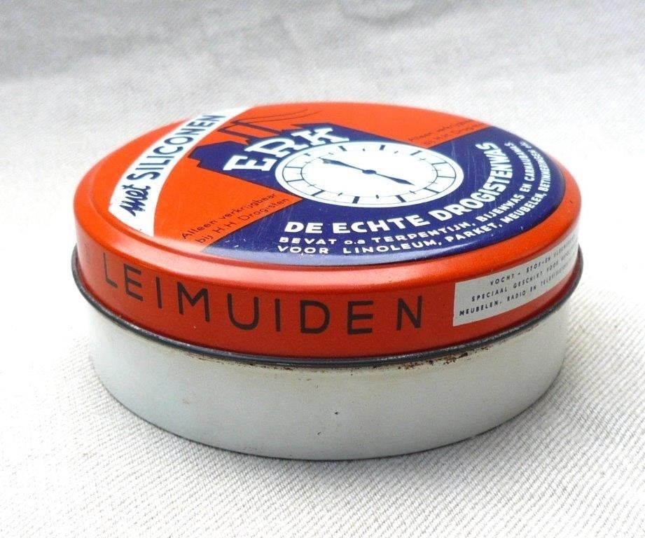 blik (leeg) ERK echte drogistenwas. Eureka Leimuiden., Verzamelen, Ophalen of Verzenden, Gebruikt, Overige