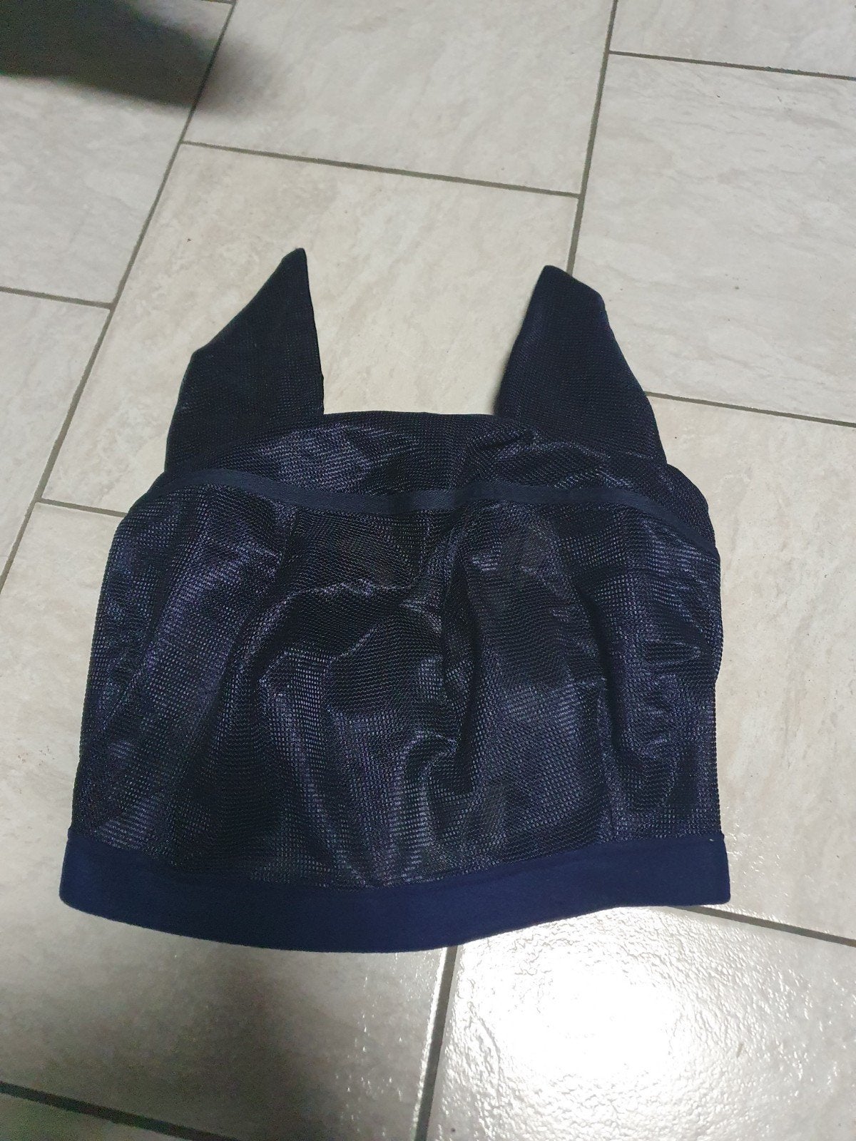 Nieuw vliegenmasker maat M, Dieren en Toebehoren, Paarden en Pony's | Dekens en Dekjes, Cob (M), Ophalen of Verzenden, Nieuw, Blauw