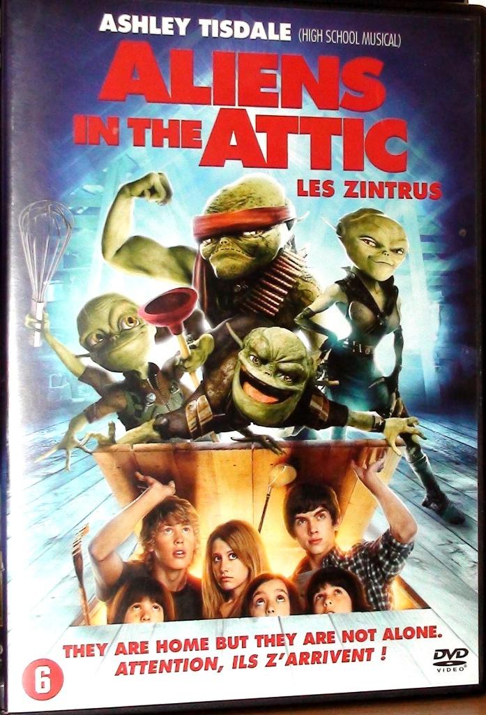 dvd aliens in the attic, Ophalen of Verzenden, Zo goed als nieuw