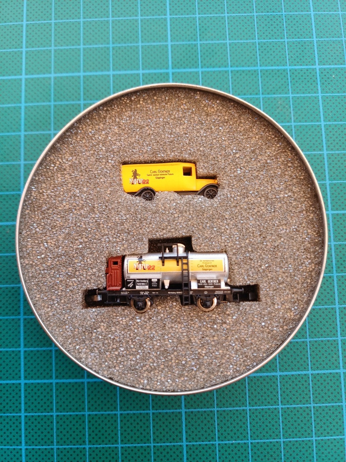 Märklin Mini Club Z-spoor Nigrin 22 Museumswagen 1997, Wisselstroom, Treinset, Ophalen of Verzenden, Zo goed als nieuw