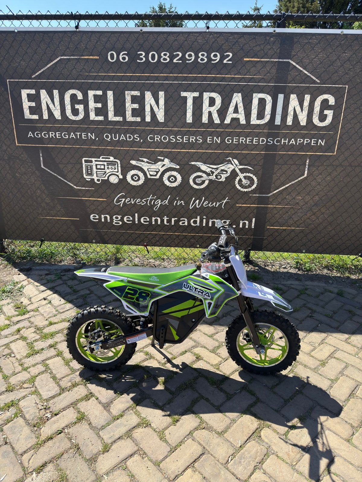 Accu crossmotor kind 36v 1000w ultra nieuw rijklaar