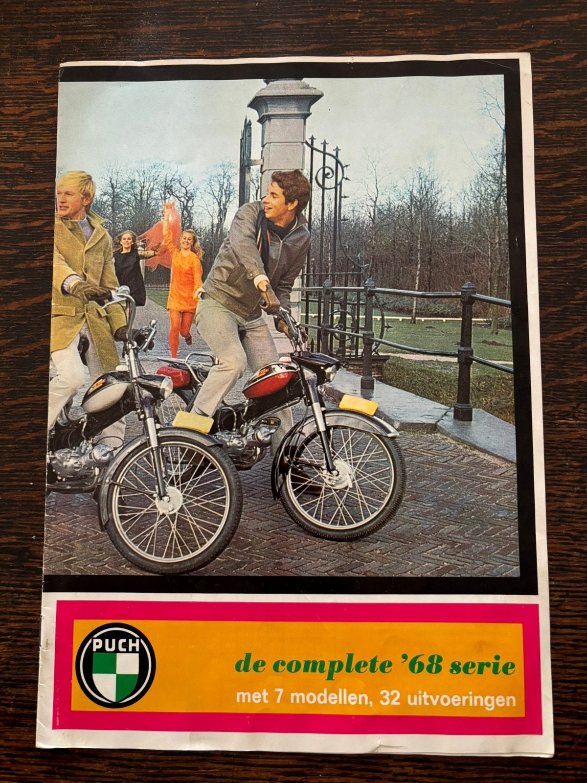 Mooie puch folder, Ophalen of Verzenden, Zo goed als nieuw