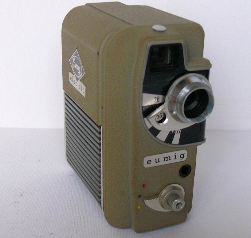 VINTAGE Movie Camera EUMIG ELECTRIC 8mm, Ophalen of Verzenden, 8mm, Camera