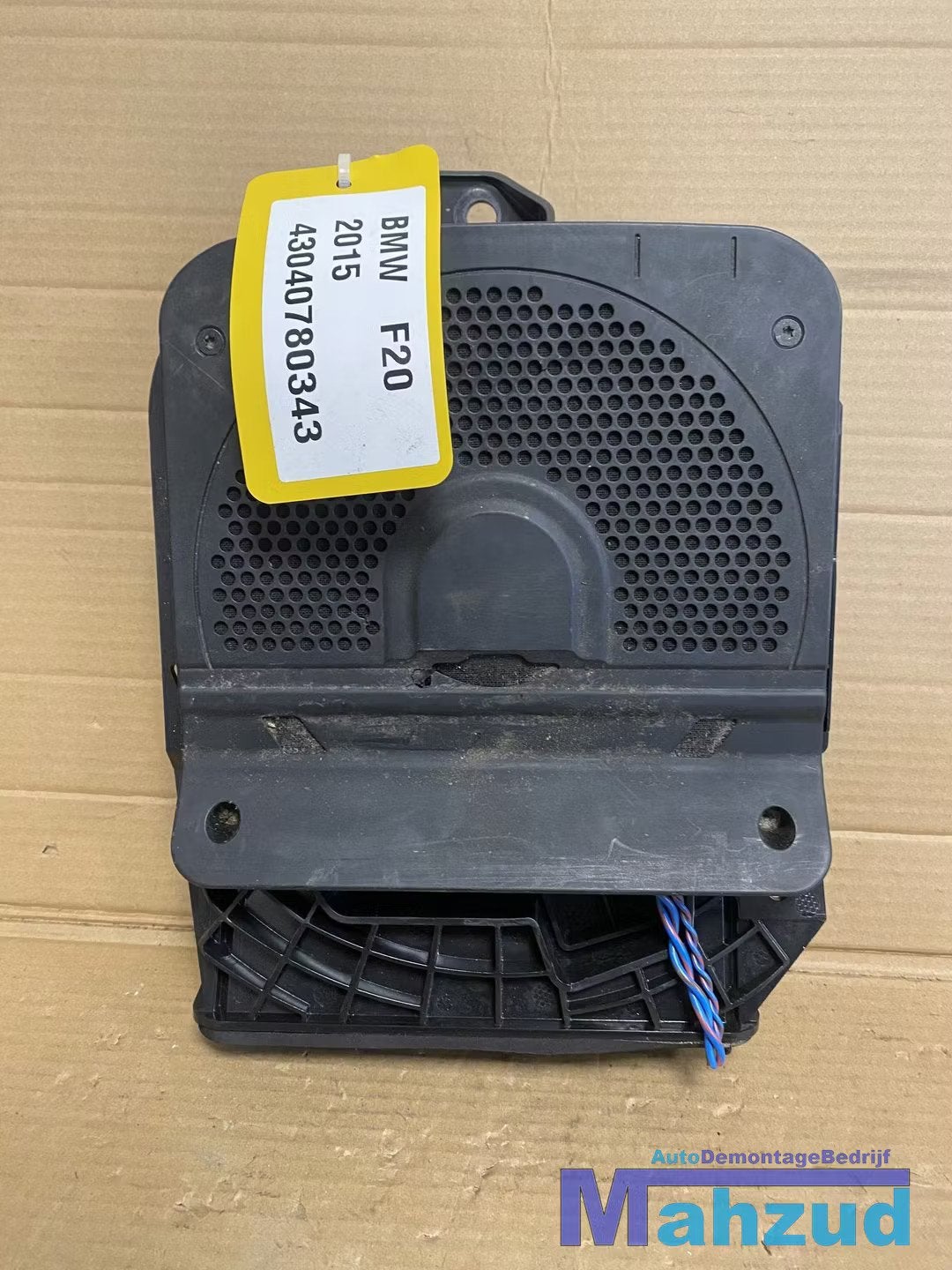 BMW 1 3 SERIE F20 F30 rechts Speaker 2012-2018, Petuelring 130
80788  Munich, DE, Gebruikt, Info@bmw.de, Ophalen of Verzenden