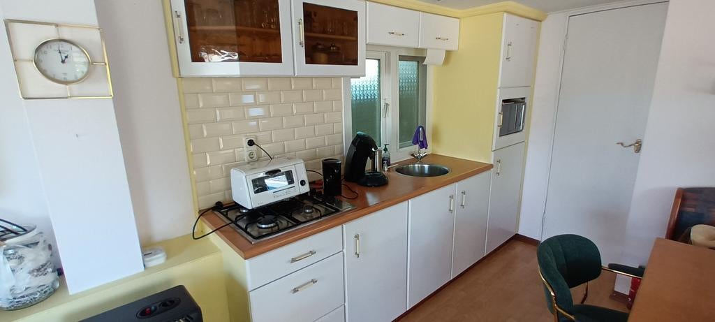 te koop: knus, betaalbaar chalet aan Veluwemeer., Tv, Recreatiepark, Gelderland en Veluwe, 1 slaapkamer