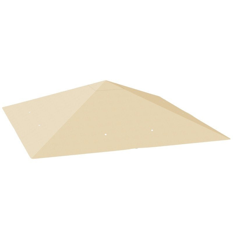 Paviljoen dakzeil beige 2,98 x 2,98 m, Tuin en Terras, Minder dan 4 meter, Nieuw, Paviljoen, 2 meter of meer