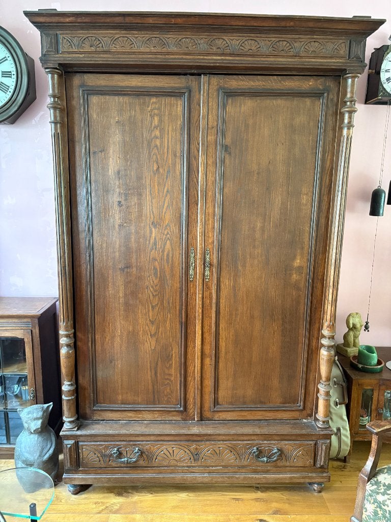 Mooie donker houten kast, Ophalen
