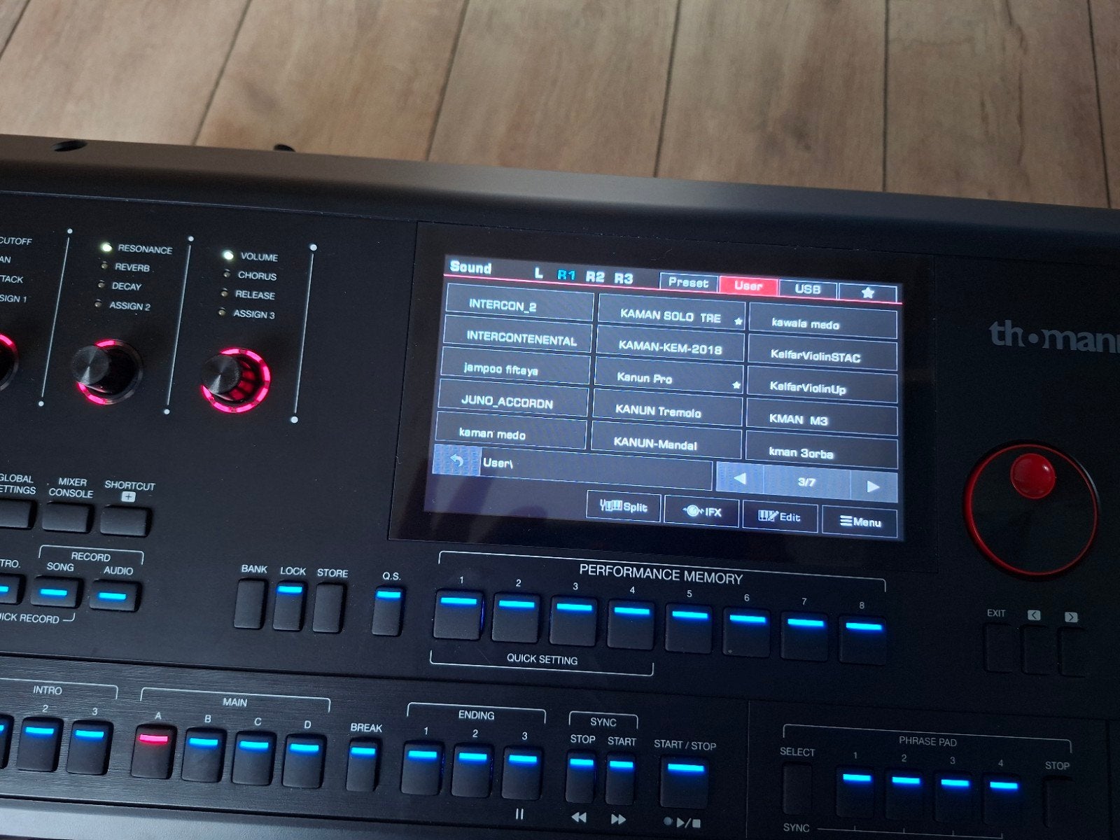 met Arabic setThomann AK-X1100 Arranger Keyboard met Flight, Overige merken, 61 toetsen, Ophalen of Verzenden, Aanslaggevoelig