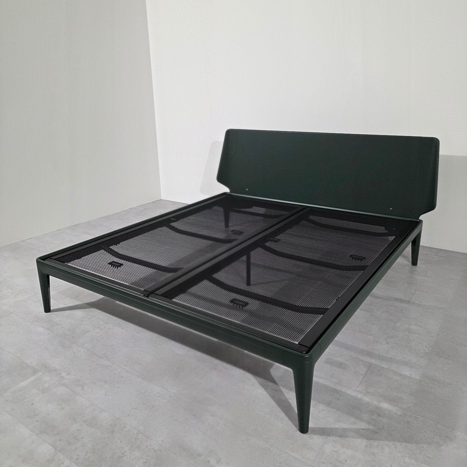 Showroommodel Auping Essential Bed 180x200, Ophalen of Verzenden, Tweepersoons, Stof, 180 cm