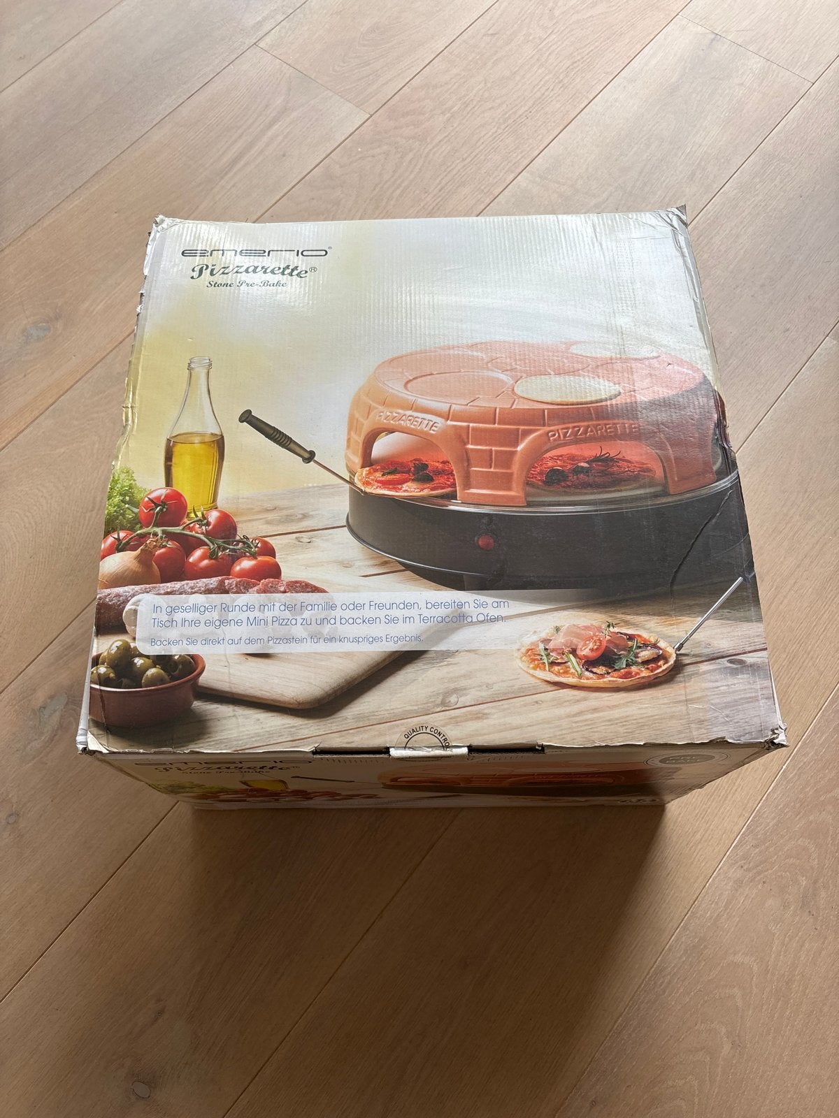 Emerio Pizzarette Stone Pro-Stove - Pizzaoven voor thuis, Ophalen, Gebruikt