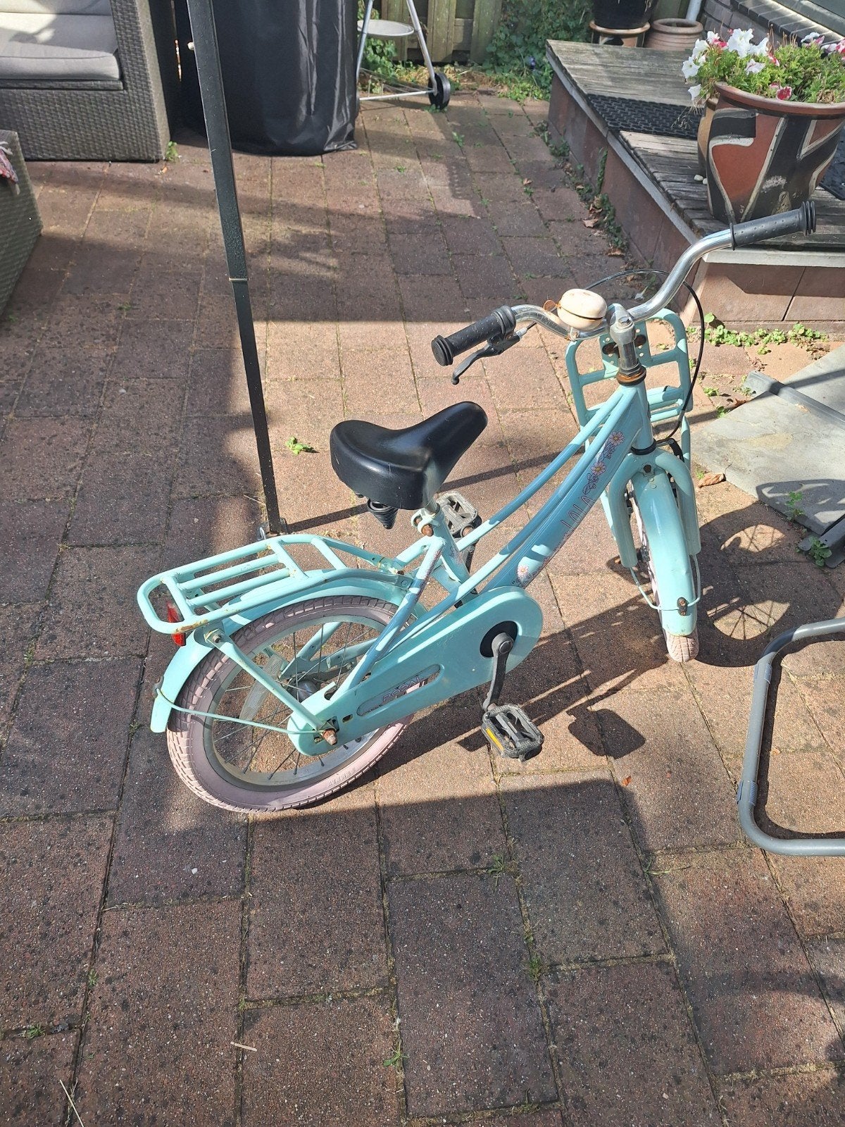 Popal kinderfiets 16 inch, Ophalen, Gebruikt, 16 tot 20 inch, Popal