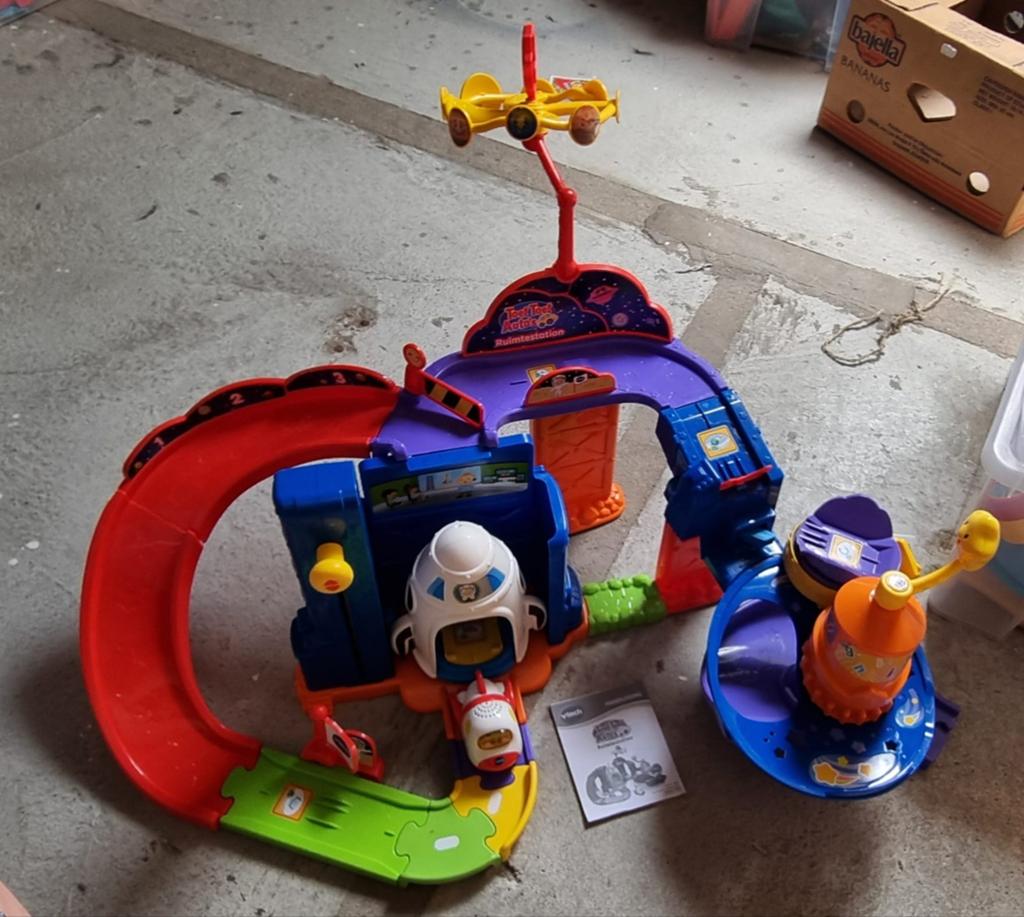 Toet toet ruimtestation, Kinderen en Baby's, Speelgoed | Vtech, Ophalen, Zo goed als nieuw, 2 tot 4 jaar
