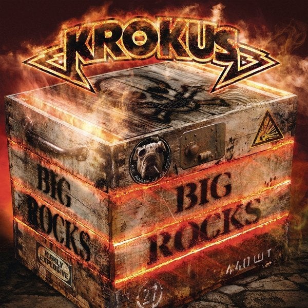 KROKUS - Big Rocks (Flame Red Vinyl) NIEUW, Cd's en Dvd's, Vinyl | Hardrock en Metal, LP, Verzenden, 12 inch, Nieuw in verpakking