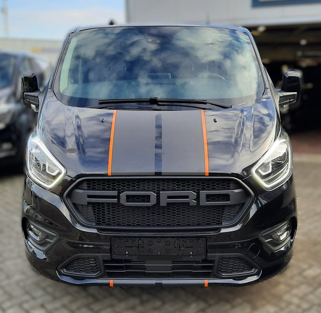 Raptor grill mat zwart Ford Transit Custom 2018 - 2023, Ophalen of Verzenden, -, -, -