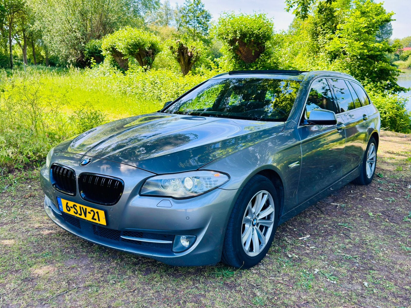 BMW 520D High Executive Pano Navi, Auto's, BMW, Particulier, 5-Serie, ABS, Adaptieve lichten, Adaptive Cruise Control, Airbags