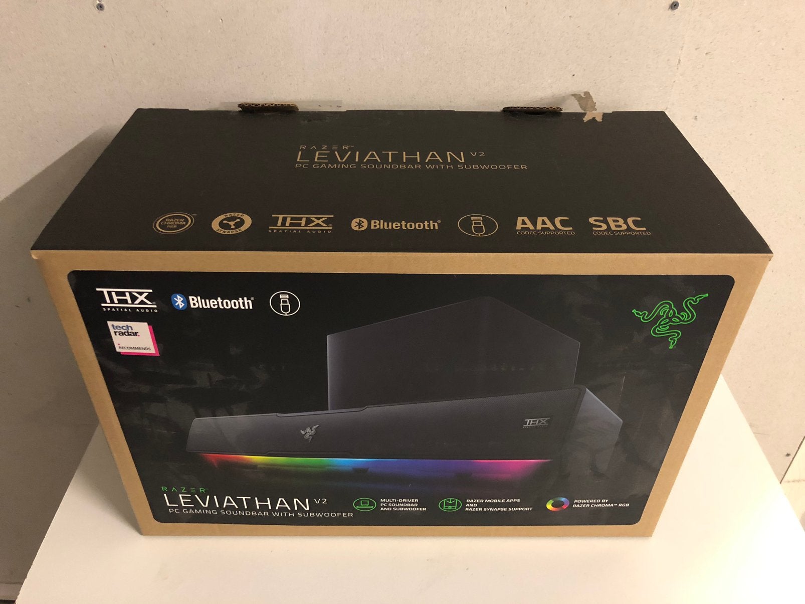 Razer Leviathan V2 THX soundbar met subwoofer, Ophalen of Verzenden, Zo goed als nieuw, Overige typen, Razor