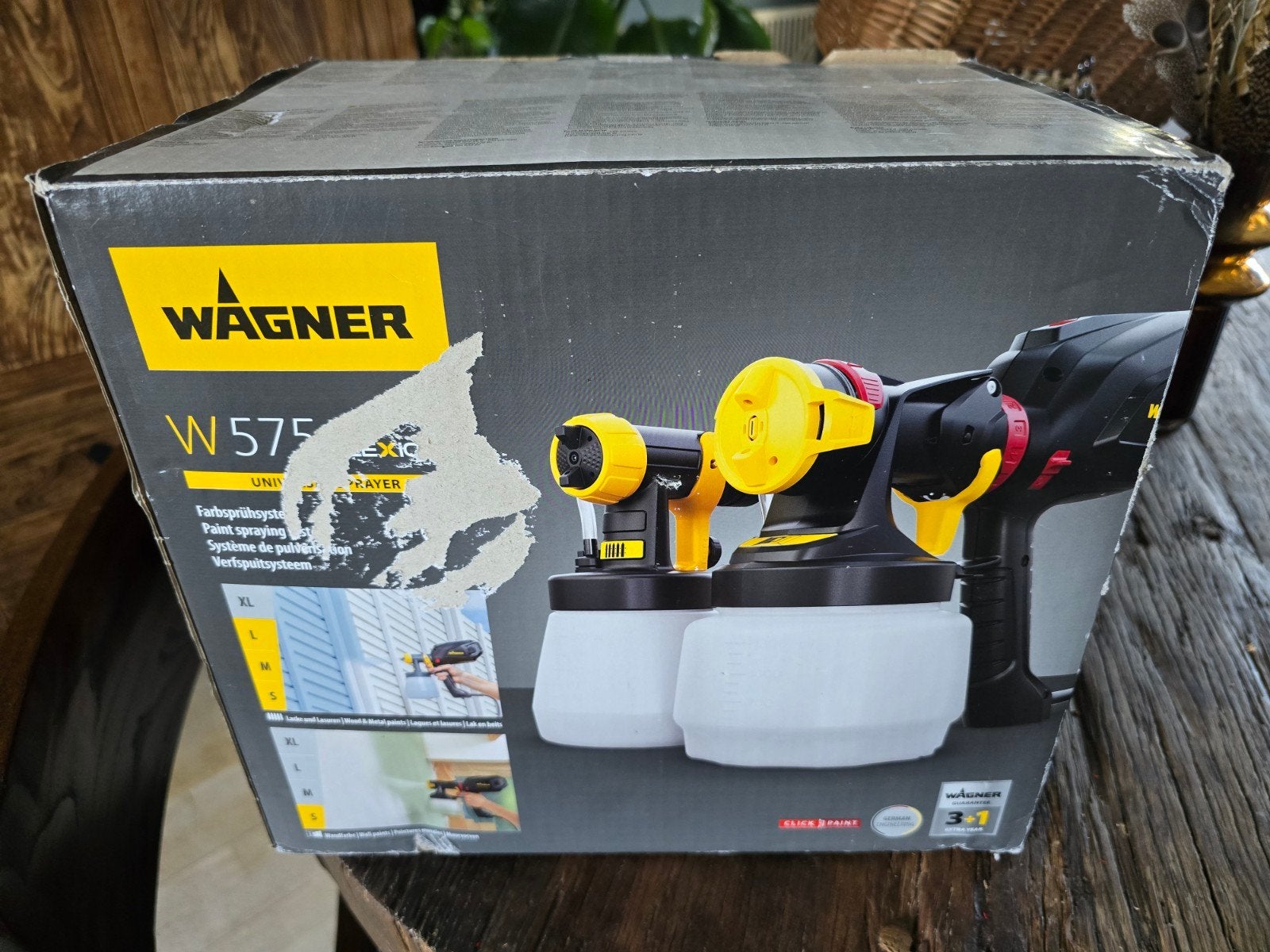 Wagner verfspray w575, nieuw in doos, Ophalen of Verzenden, Nieuw, Verfspuit of Verfpomp