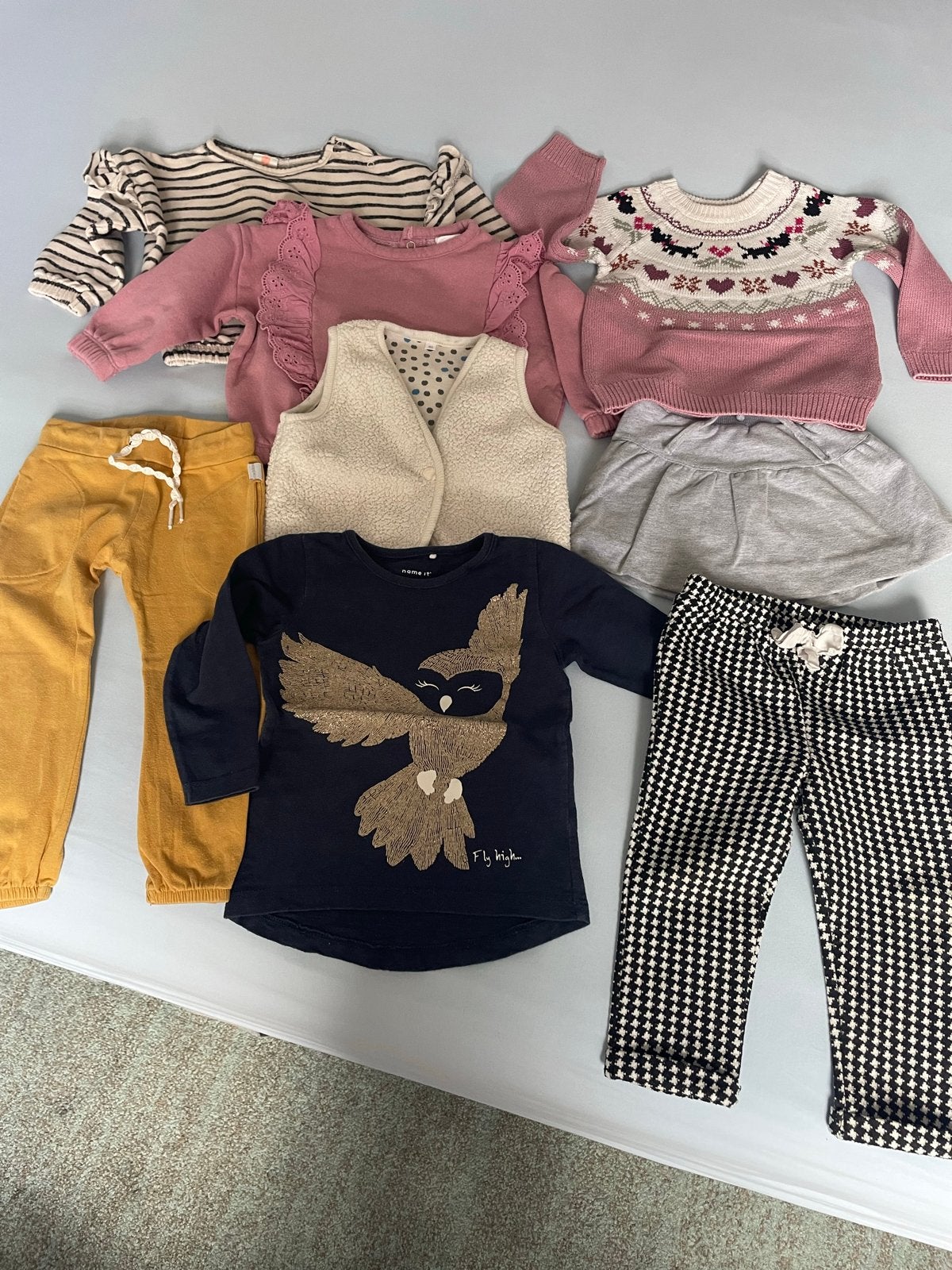 Kledingpakket voor meisjes - Maat 80 (9-12 maanden), Kinderen en Baby's, Ophalen of Verzenden, Gebruikt, Meisje, Setje