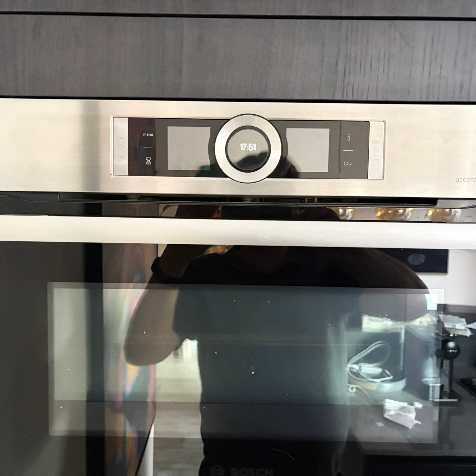 Prachige goed werkend combimagnetron, Witgoed en Apparatuur, Ophalen, 45 tot 50 cm, Bosch, Inbouw